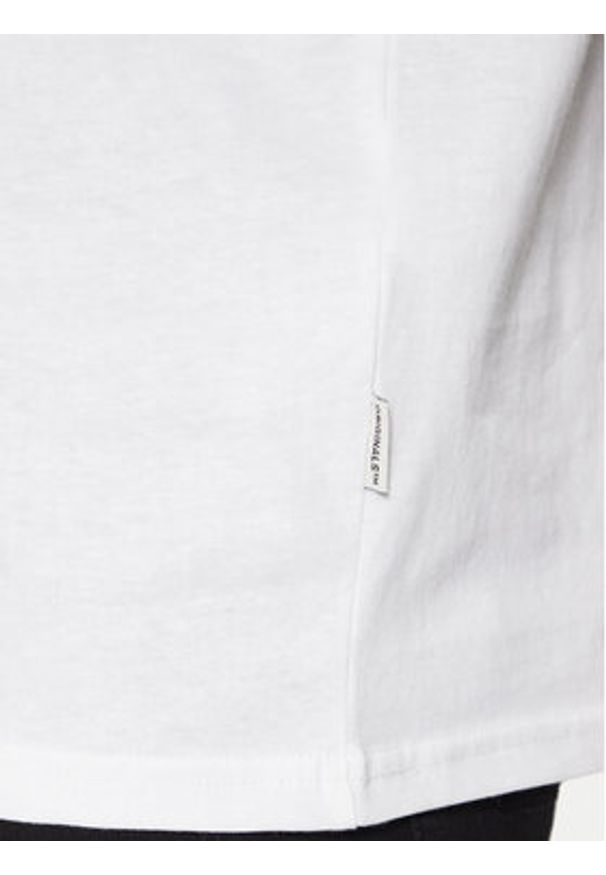 Jack & Jones - Jack&Jones T-Shirt Boston 12273400 Biały Relaxed Fit. Kolor: biały. Materiał: bawełna