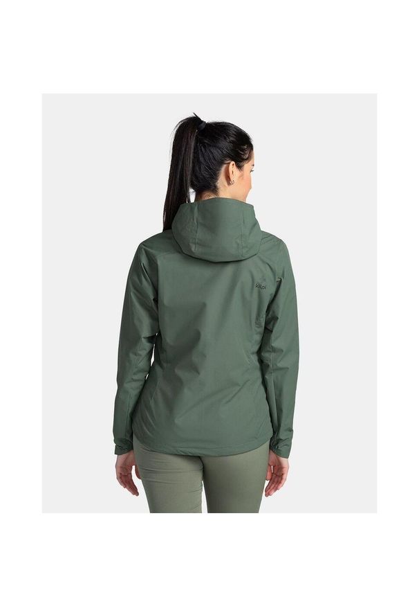 Damska kurtka outdooroowa Kilpi SONNA-W. Kolor: zielony. Materiał: softshell. Sport: turystyka piesza