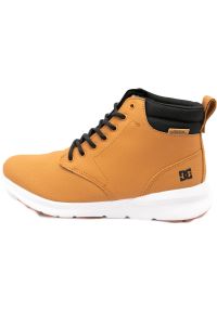 Buty DC Shoes Mason 2, Mężczyźni. Kolor: brązowy. Materiał: skóra, materiał #1