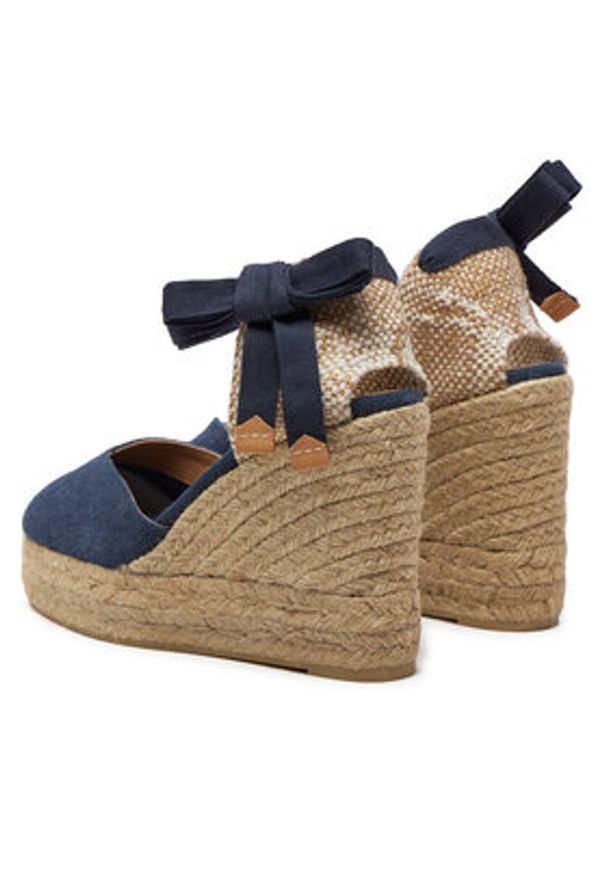 Castañer Espadryle Chiara/8Ed/002 021668 Niebieski. Kolor: niebieski. Materiał: materiał