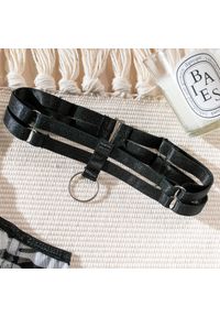 Intica - Komplet bielizny z pasem do pończoch na specjalne okazje Hammy. Kolor: wielokolorowy. Materiał: materiał #7