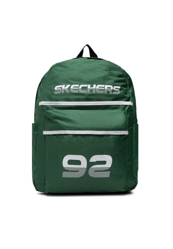 skechers - Skechers Plecak S979.18 Zielony. Kolor: zielony. Materiał: materiał
