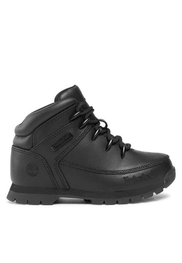 Timberland Trapery Euro Sprint TB0A13DP0011 Czarny. Kolor: czarny. Materiał: skóra