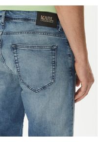 Karl Lagerfeld - KARL LAGERFELD Szorty jeansowe 265820 552833 Niebieski Regular Fit. Kolor: niebieski. Materiał: bawełna