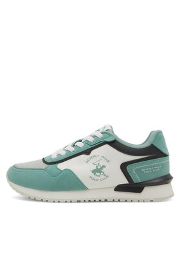 Zielone sneakersy Beverly Hills Polo Club