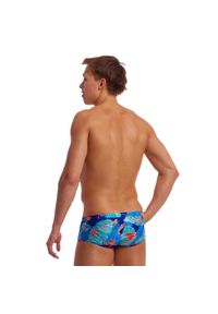 FUNKITA - Kąpielówki męskie spodenki na basen plażę Funky Trunks Lotsa Leaves. Kolor: niebieski
