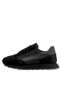 Armani Exchange Sneakersy XUX083 XV263 K001 Czarny. Kolor: czarny. Materiał: materiał