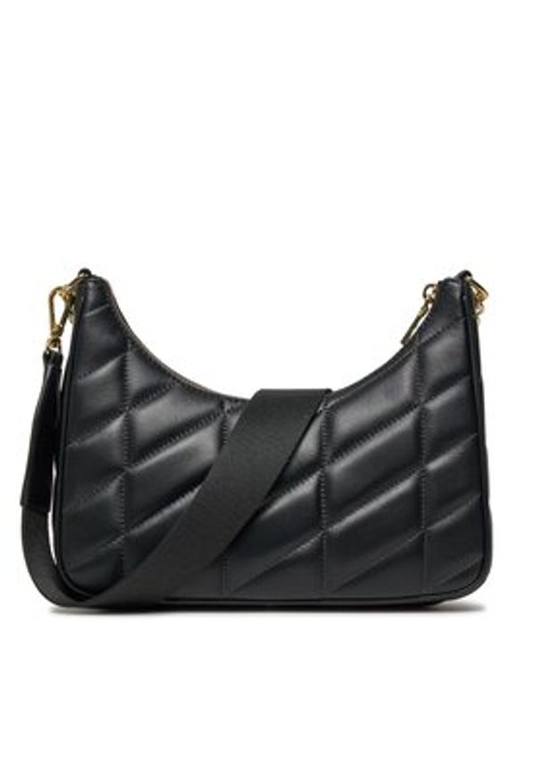 DKNY Torebka Betty R34EBB22 Czarny. Kolor: czarny. Materiał: skórzane
