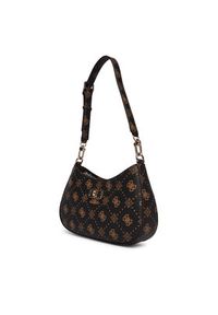 Guess Torebka Emelie Logo HWGP99 28180 Brązowy. Kolor: brązowy. Materiał: skórzane #5