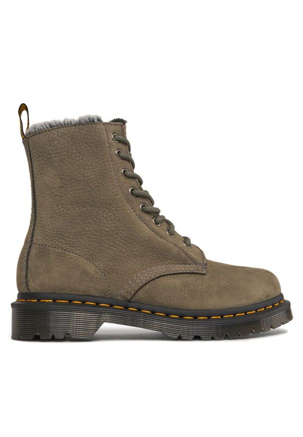 Dr. Martens Glany 1460 Serena 30953059 Szary. Kolor: szary. Materiał: nubuk, skóra