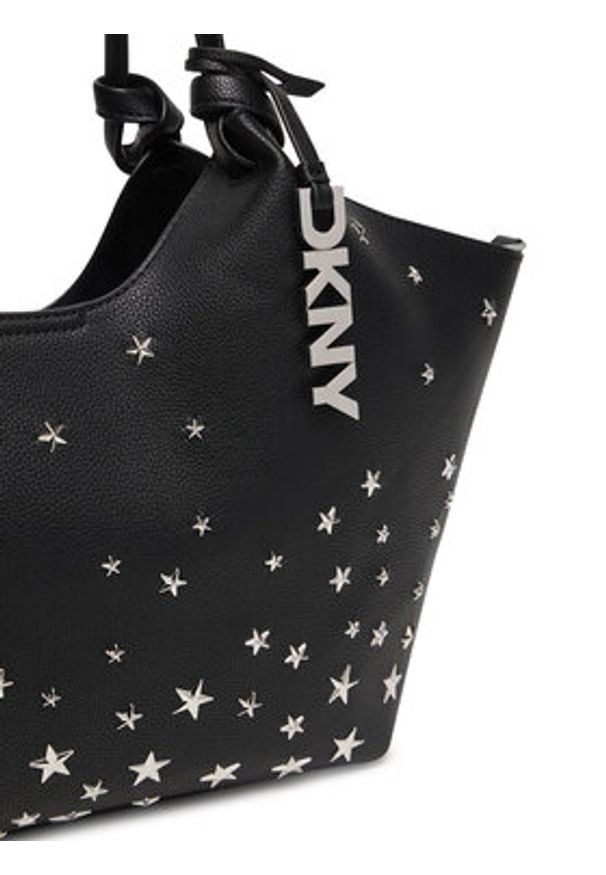 DKNY Torebka R54AQE49 Czarny. Kolor: czarny. Materiał: skórzane