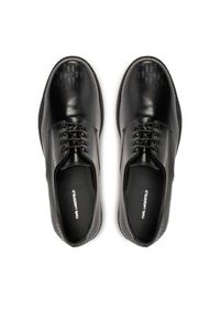 Karl Lagerfeld - KARL LAGERFELD Półbuty KL11423A Czarny. Kolor: czarny. Materiał: skóra #6