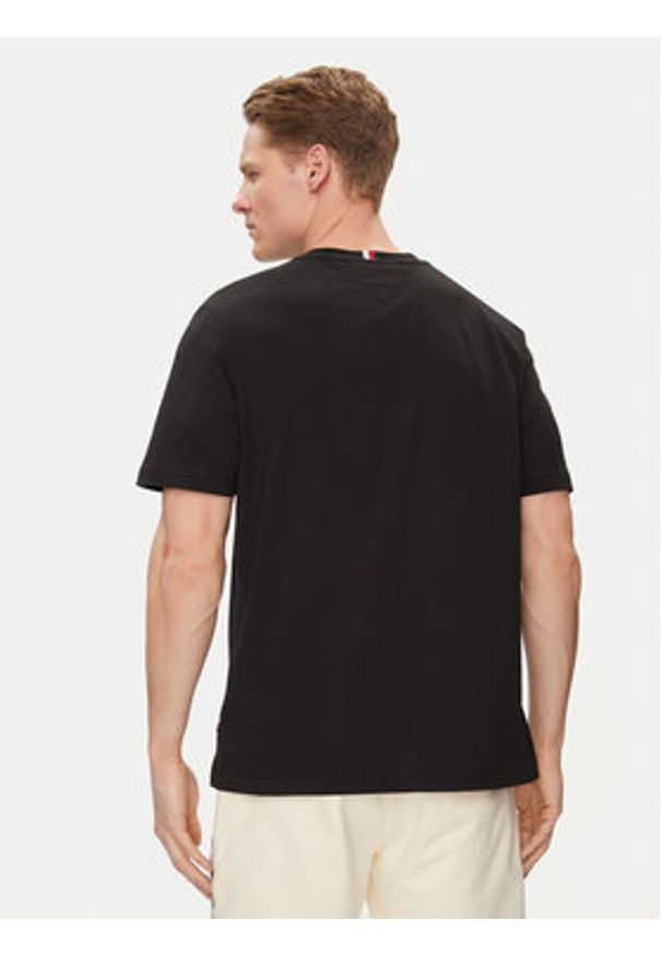 TOMMY HILFIGER - Tommy Hilfiger T-Shirt 85' MW0MW34427 Czarny Regular Fit. Kolor: czarny. Materiał: bawełna