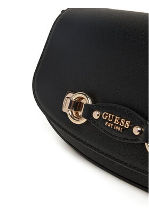 Guess Torebka Mimina HWBG80 15200 Czarny. Kolor: czarny. Materiał: skórzane