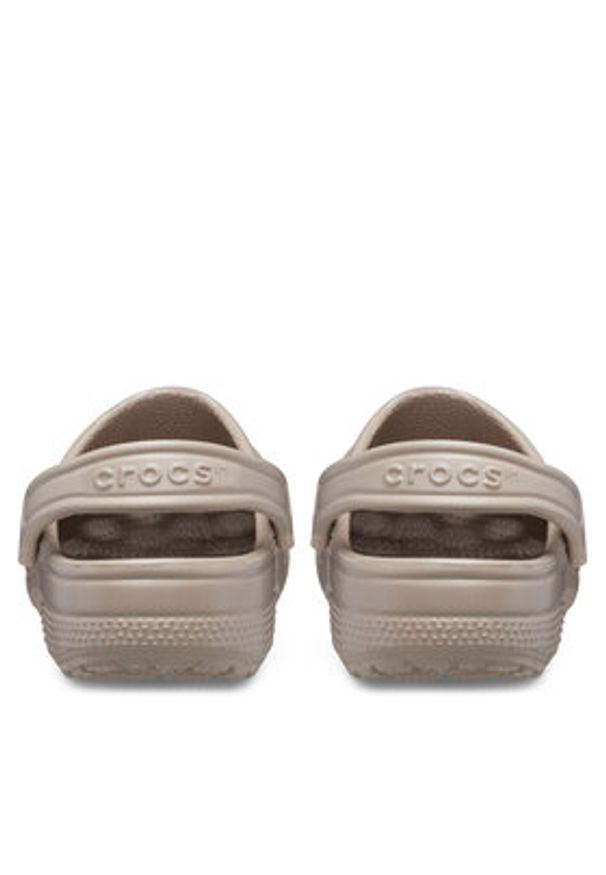 Crocs Klapki Classic 10001 Brązowy. Kolor: brązowy