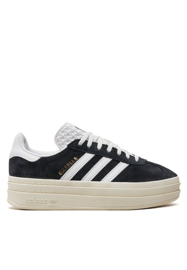 Adidas - adidas Sneakersy Gazelle Bold HQ6912 Czarny. Kolor: czarny. Materiał: skóra, zamsz. Model: Adidas Gazelle