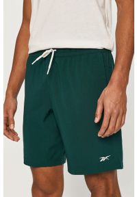 Reebok - Szorty. Okazja: na co dzień. Materiał: tkanina, poliester, materiał, skóra. Wzór: gładki. Styl: sportowy, casual #3