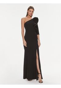 Rinascimento Sukienka wieczorowa CFC0117459003 Czarny Regular Fit. Kolor: czarny. Materiał: syntetyk. Styl: wizytowy #1
