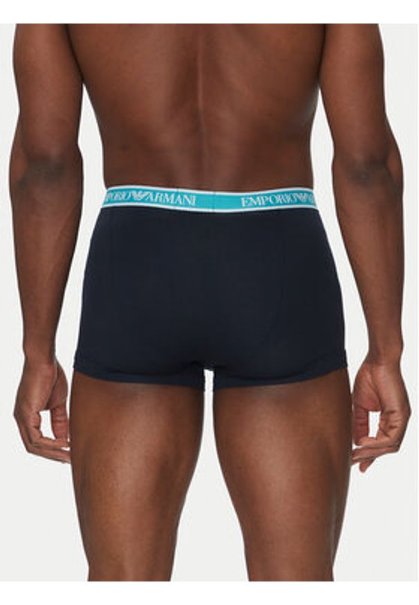 Emporio Armani Underwear Komplet 3 par bokserek EM000259 AF10779 MB139 Granatowy. Kolor: niebieski. Materiał: bawełna