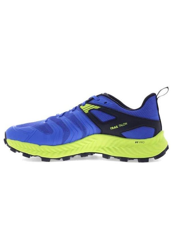 Inov-8 - Buty do biegania męskie, TrailTalon. Kolor: niebieski, wielokolorowy, zielony. Materiał: syntetyk, materiał, tkanina, guma. Sport: bieganie