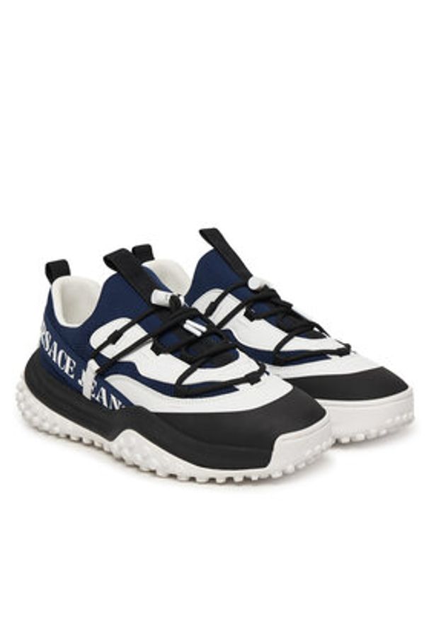Versace Jeans Couture Sneakersy 80YA3SN2 Kolorowy. Materiał: materiał. Wzór: kolorowy