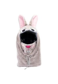 SKATEPRO - Sporty zimowe Czapki narciarskie unisex Hoxy Balaclava - Rabbit. Kolor: różowy. Materiał: polar. Sezon: zima. Styl: sportowy #1