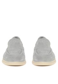 Gino Rossi Mokasyny LORELLA 26220 Szary. Kolor: szary. Materiał: skóra, zamsz #4