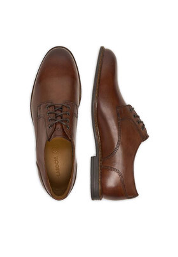 Lasocki Półbuty CEO-BRAZIL-32 MB Brązowy. Kolor: brązowy. Materiał: skóra