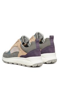 Geox Sneakersy D Spherica 4X4 B Abx D3626D 00022 C9F8H Szary. Kolor: szary. Materiał: materiał