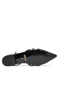 Just Cavalli Baleriny 80RA3S78 ZSE33 Czarny. Kolor: czarny. Materiał: materiał #3