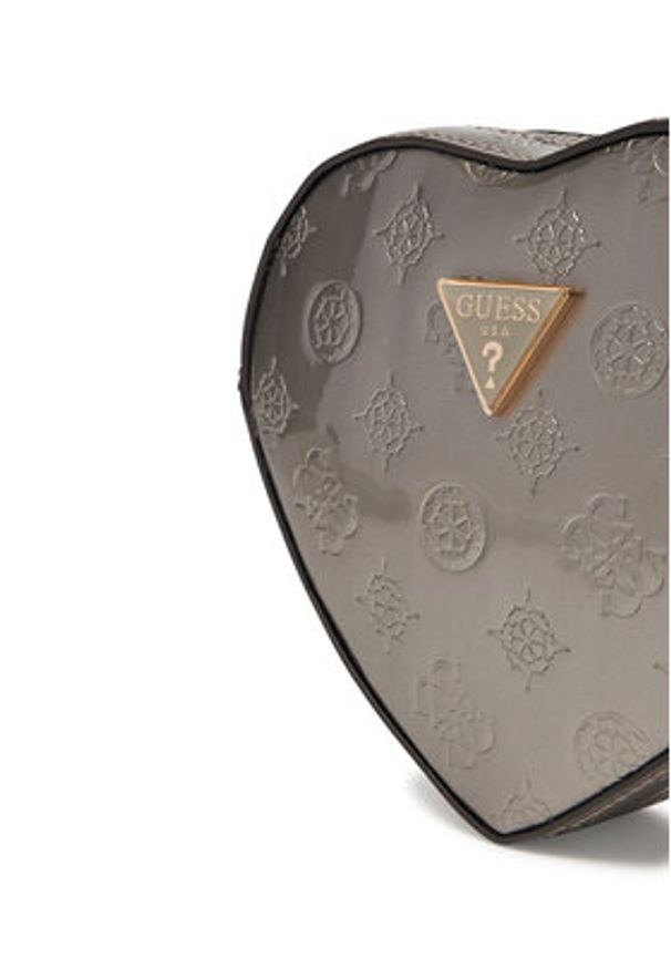 Guess Torebka HWTV94 96770 Srebrny. Kolor: srebrny. Materiał: skórzane