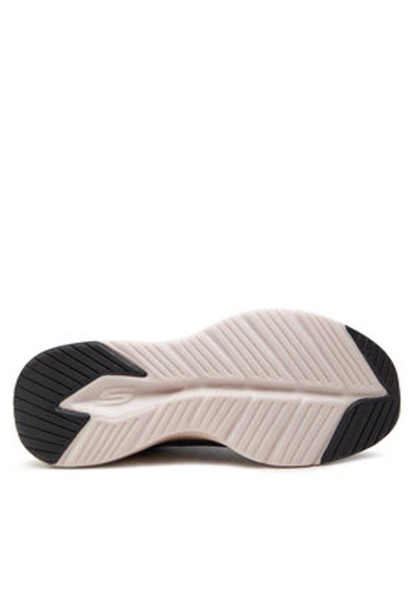 skechers - Skechers Sneakersy 150025/BKRG Czarny. Kolor: czarny. Materiał: materiał