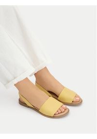 Lasocki Sandały CEO-EST-AFIONA-17 Żółty. Kolor: żółty. Materiał: skóra #3