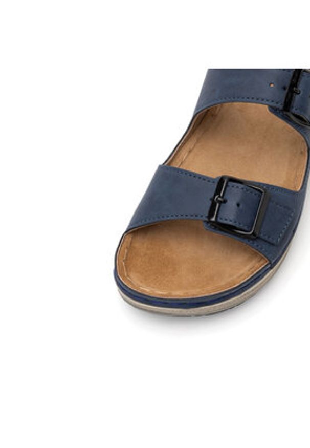 Inblu Klapki PF030100 Granatowy. Kolor: niebieski. Materiał: syntetyk