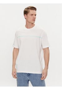 Armani Exchange T-Shirt 3DZTLG ZJ9JZ 1116 Biały Regular Fit. Kolor: biały. Materiał: bawełna #1