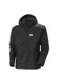 Kurtka trekkingowa męska Helly Hansen Ervik. Typ kołnierza: kaptur. Kolor: czarny, biały, wielokolorowy. Styl: klasyczny