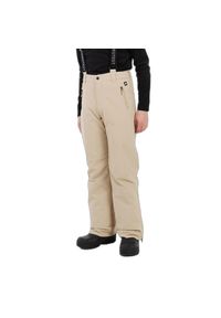 Dziecięce spodnie narciarskie Protest Spikety. Kolor: wielokolorowy, beżowy, brązowy. Sezon: zima. Sport: narciarstwo #1