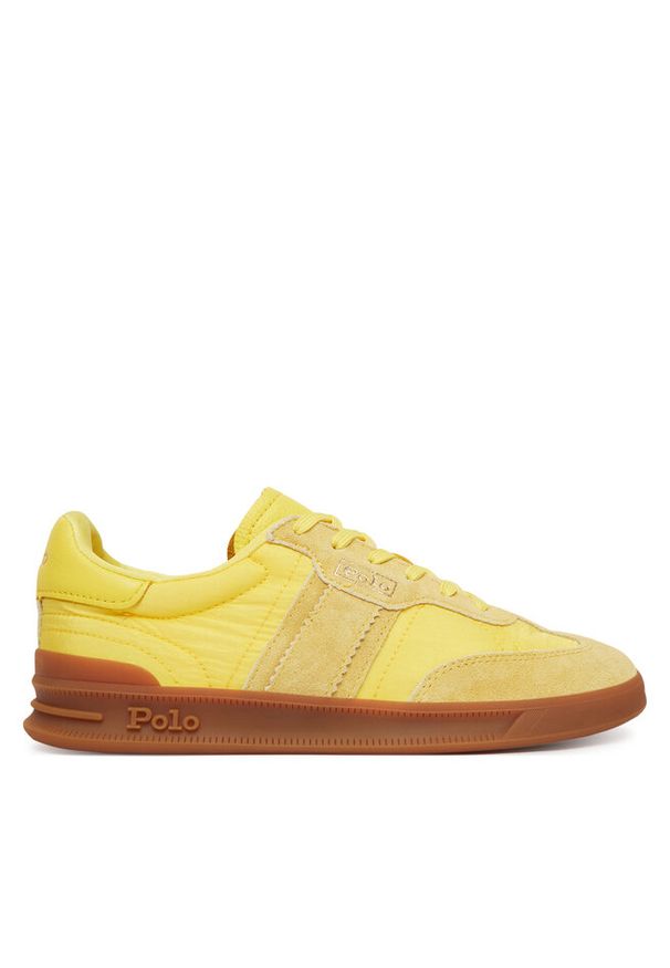 Sneakersy Polo Ralph Lauren. Kolor: żółty