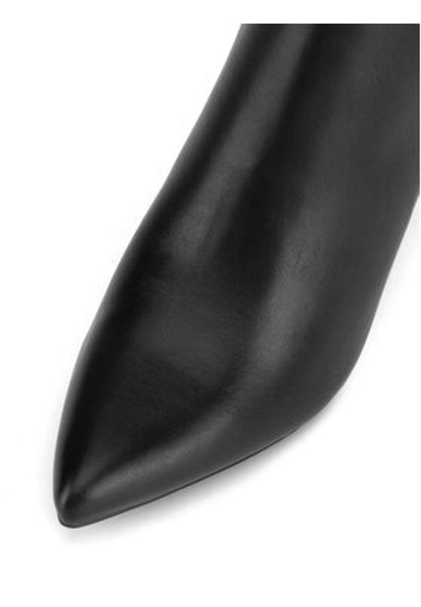 DeeZee Kozaki HY197-12 Czarny. Kolor: czarny. Materiał: materiał