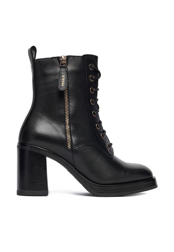 MEXX Trzewiki CEO-MX/039C-RST Czarny. Kolor: czarny. Materiał: skóra