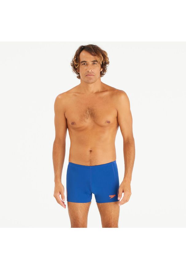 Bokserki pływackie męskie Speedo Multi. Kolor: niebieski. Materiał: poliester