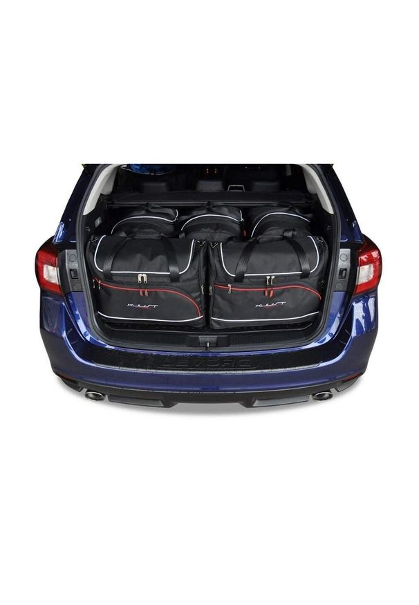 KJUST - Torby Do Bagażnika Subaru Levorg 2015-2018 5Szt Kjust. Kolor: czarny. Styl: sportowy