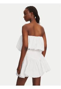 BARDOT - Bardot Bluzka Lissett Poplin 59795TB Biały Relaxed Fit. Kolor: biały. Materiał: bawełna #5