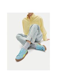 Sneakersy Reebok. Kolor: niebieski. Model: Reebok Club #1