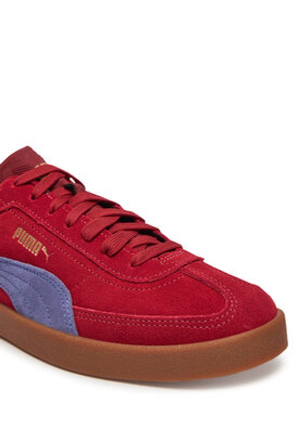 Puma Sneakersy Puma Club II Era Suede 400717 04 Bordowy. Kolor: czerwony. Materiał: zamsz, skóra. Model: Puma Suede