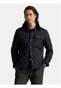 Polo Ralph Lauren Kurtka przejściowa 710977955002 Czarny Regular Fit. Typ kołnierza: polo. Kolor: czarny. Materiał: syntetyk