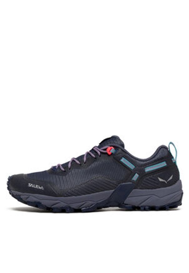 Salewa Buty Ws Ultra Train 3 61389-3823 Granatowy. Kolor: niebieski. Materiał: materiał