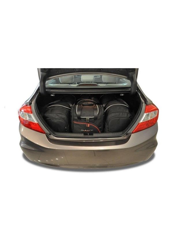 KJUST - Torby Do Bagażnika Honda Civic Limousine 2012-2017 4Szt Kjust. Kolor: czarny. Styl: sportowy