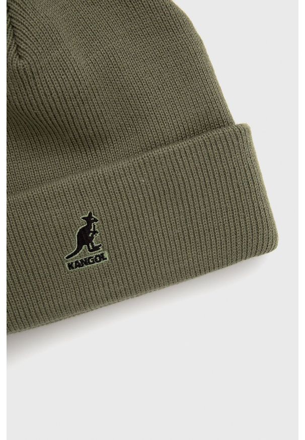 Kangol - Czapka. Kolor: zielony