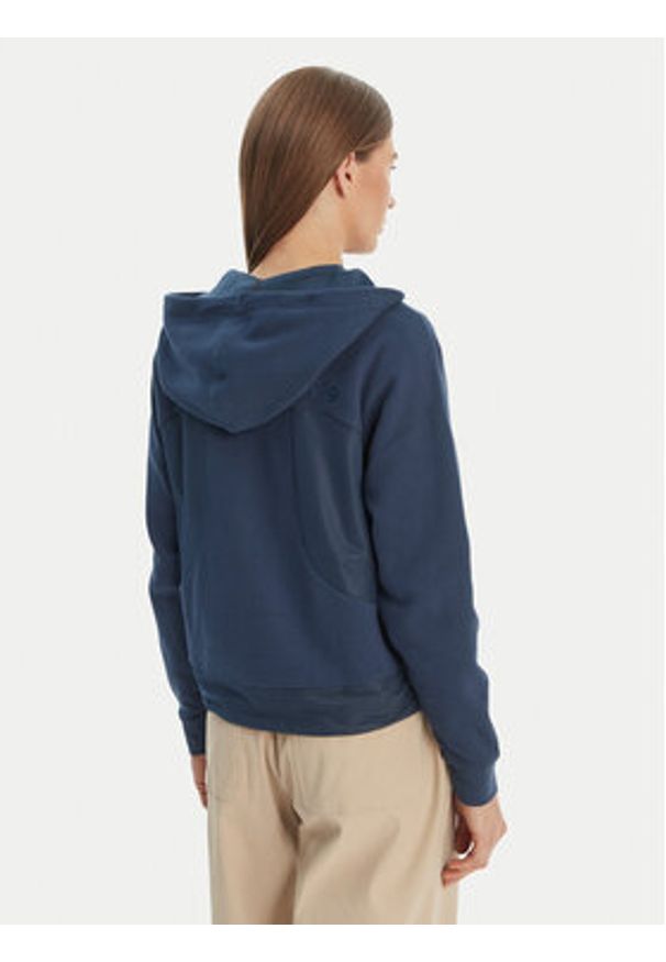 The North Face Bluza Hode-Ap NF0A3LC5 Granatowy Regular Fit. Kolor: niebieski. Materiał: syntetyk